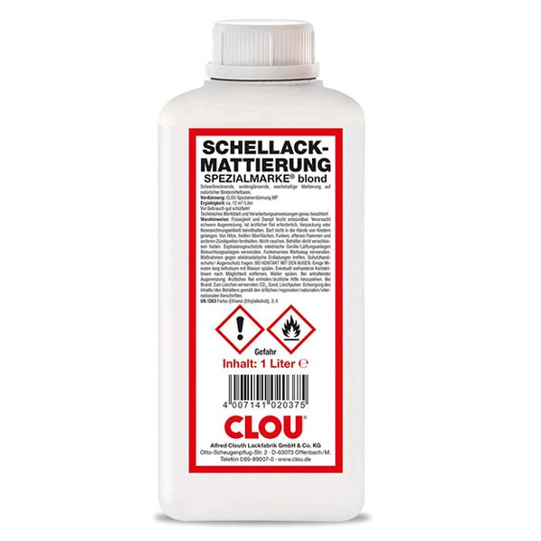 Clou schellack matierung selak 1l