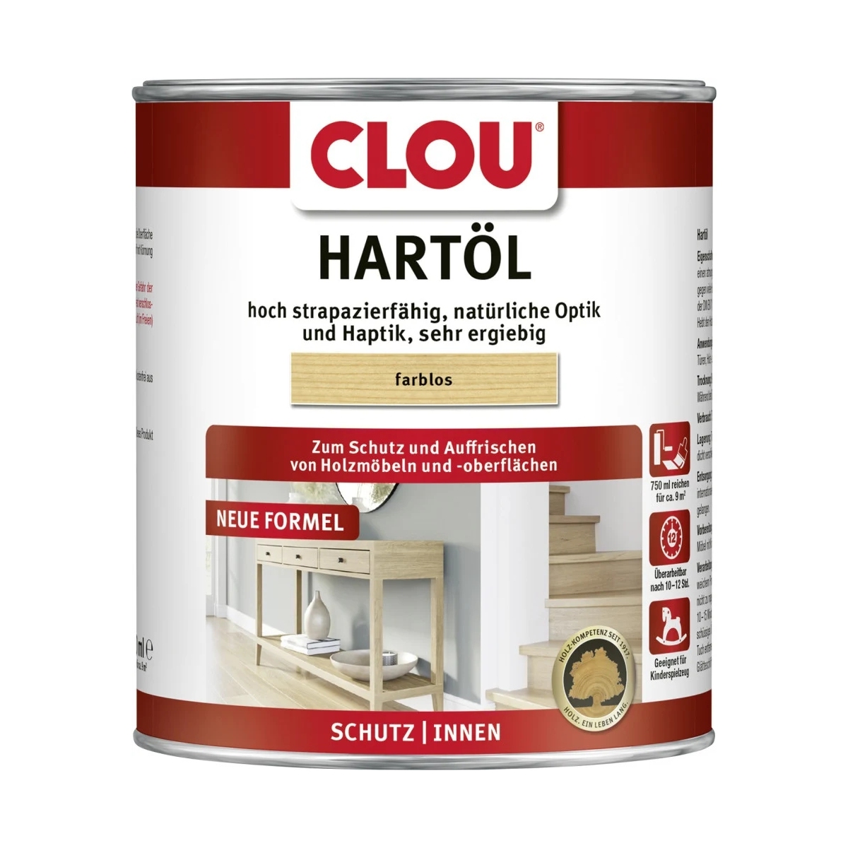 tvrdý olej na drevo CLOU Hartol neu tvrdý olej na drevo CLOU Hartol neu