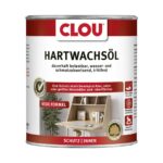 tvrdý voskový olej na drevo clou hartwachsol 750